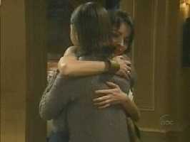 Just to not make Maggie uncomfortable, Lena and Bianca hug like straight girls hug