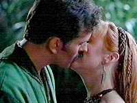 Yeah I'm Xena. Well, I'm possessed by Xena. Pucker up,
babe.