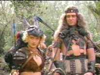 'Hey Amazon, you wanna go for a ride?' 'Drop dead,
horse-meat.'