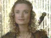 Danielle suddenly sees her agent speaking to
Hudson.