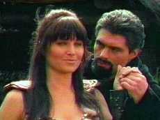 Xena...you're crushing my hand. Xena?
Xena???