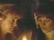 Ow!  Gabrielle, quit poking me in the eye!