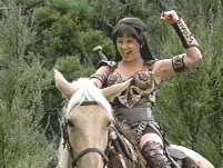 Hey, I could get used to this Warrior Princess
gig!