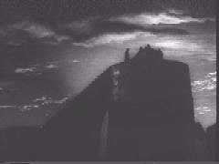 The nuclear plant protesters finally reach the
top.