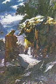 Uh...why don't we just let the horse carry
her???