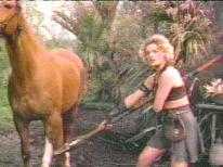 The secret Amazon horseleg shaving ritual.