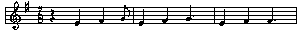 Gabrielle first launched into
this on her pan pipes