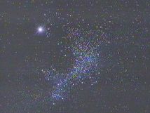 Confused shepherds followed this star 'til they realized the
date was wrong.