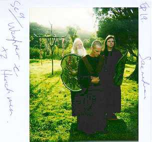 Setting up for the human bowling pin scene.