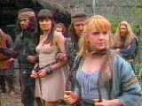 When I said I wanted to be tied up, this isn't quite what I had
in mind, Xena