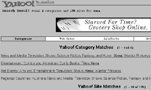 That doesn't include the many 'Zena' sites, either.
