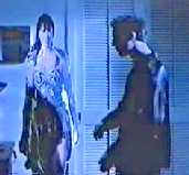 Paradoxically, in this shot, Lucy is 2-dimensional and Ted is 3-dimensional