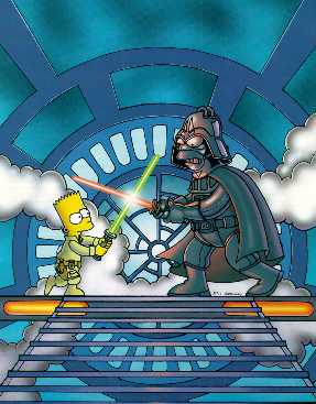 Bart!  I am your father, you little...