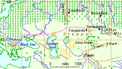 That's a loooong way to go just to find some chipmunk shamans