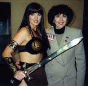 Never grope a woman with a really big sword