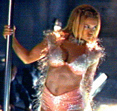 The down side to electric clothes is that shocks deter stage tipping.