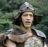 Struggling with his thought, Joxer is losing the battle