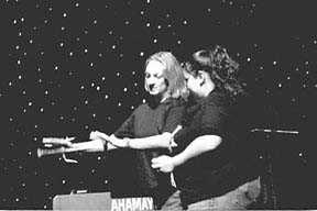 You insert the tachyon emitter chip here... oh, sorry, wrong show!