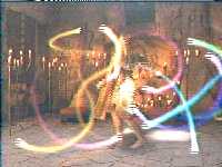 A scene from the upcoming GHOST BUSTERS VISIT A XENA CONVENTION