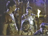 Disappointed that no one liked the new salad he 
invented, Caesar plots revenge