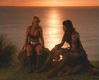 Xena and Gabrielle discuss freshness.