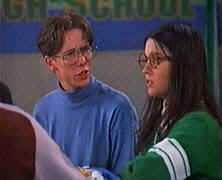 Joxer and Xena as high school students.