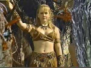 After posing for her own statue, Gabrielle had an arm cramp for weeks