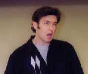 Tim doing his best John Cusack imitation