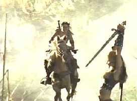 Callisto returned--what a little cuss!/She even dared to kill Perdicus/Gabrielle tore her hair/Xena said, Don't despair/I'll kill her and then she won't be hurting us.