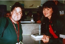 Please, please, please sign my cheek....