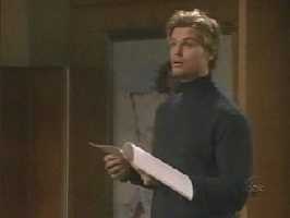 Marc Menard desperately goes through the script looking for the word 'Boyd'