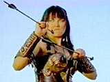 Xena with arrows