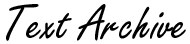 Text Archive