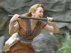 The pole-vaulting champ of Poteidaia Junior
High!