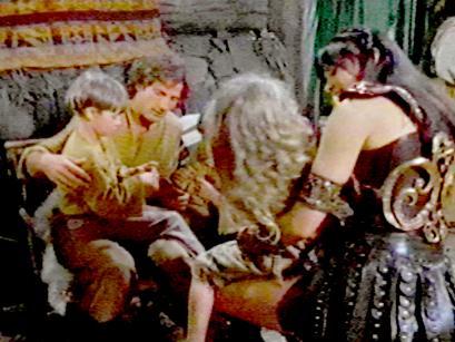 Hope! What are you doing here? I thought you were DEAD.
Where's that Gabrielle!