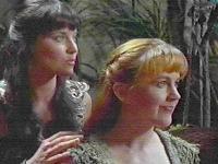 Xena followed Gabrielle's lead until the
tragic '50% off fishcakes' incident.
