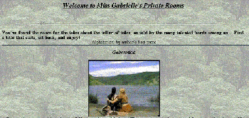 A moment of silence. Or at least of muted whispering.