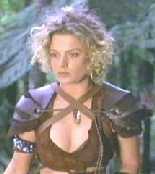 Her hair becomes longer and less frizzy as the seasons wear on