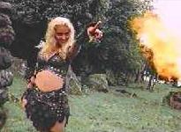 Callisto roats her own marshmallows