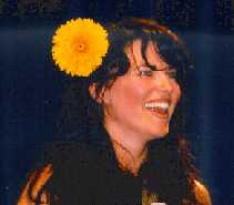 Lucy spots a free parking space downtown