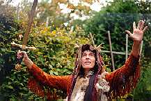 I've just had a vision!  Oh, sorry, that was venison.