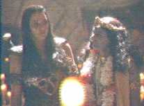 Xena and Boy George discuss singing in a dream