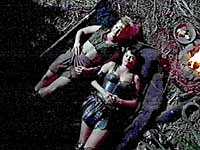 Gabrielle had second thoughts about the squid.