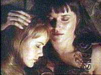 After the first three years, Gabrielle hardly noticed the metal breast plate.