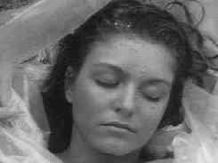 Lucy Lawless asleep via the new web offering, 'Lucycam: All Lucy 24
Hours A Day'