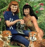 Betty took the spots, Bunny took the hair color