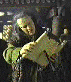 Ted Raimi reads what he thought was his contract, but instead is simply a recipe for lintel soup.