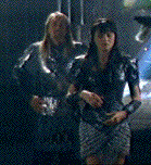 Xena was disappointed that Odin wasn't taller in person