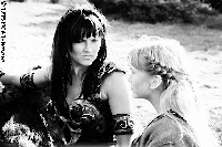 Jealous of her hair, Xena plots to cut it off early on