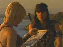 Gabrielle reads the pre-nup